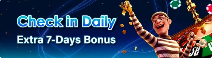 Check-in Daily And Get Bonus